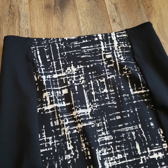 NEW Cynthia Rowley Abstract Panel Pencil Skirt Size Small - Picture 6 of 9